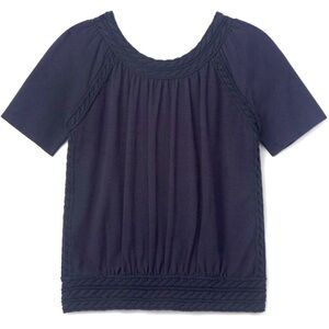 cabi Tightrope Top Classic Navy Size Medium NWOT